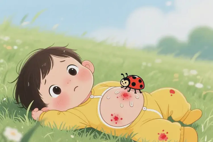 小孩肚子上容易長(zhǎng)濕疹不管它會(huì)自己自愈嗎(圖3)