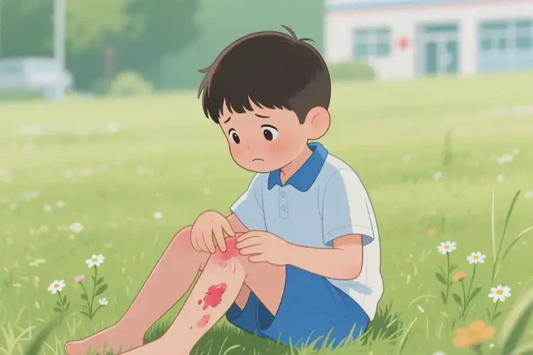 小學(xué)生小腿上偶爾起濕疹能夠徹底治愈嗎(圖4)