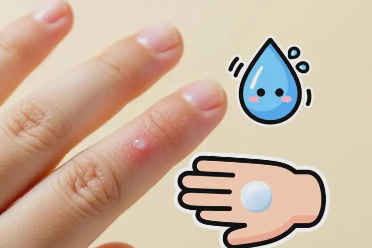 兒童手上偶爾起濕疹能夠徹底治愈嗎(圖3)