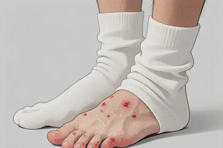 青年人脚上有湿疹可不可以彻底自愈(图3)