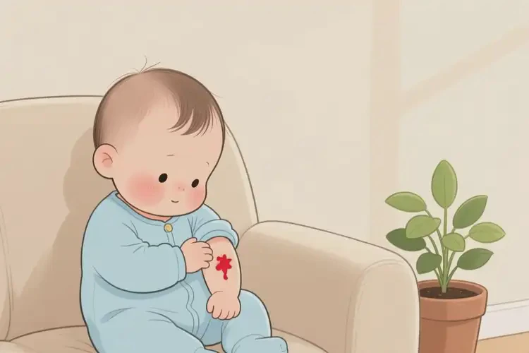 幼兒身上經(jīng)常長濕疹不管它會(huì)自己好嗎(圖4)