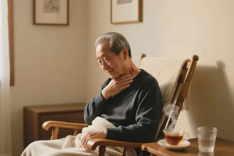 老年人脖子偶爾長濕疹可以徹底自愈嗎(圖1)