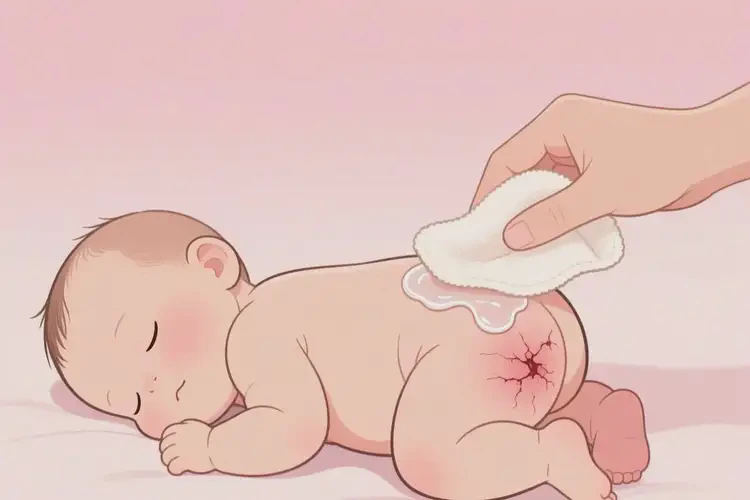 新生兒肛周起濕疹能徹底自愈嗎(圖2)