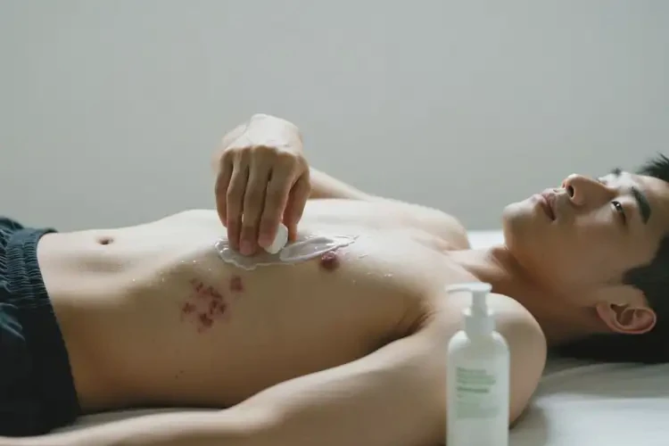 男性肚子偶爾長濕疹可以徹底自愈嗎(圖3)