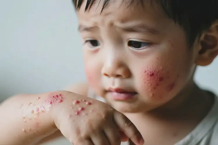 幼兒全身長濕疹不管它會自己自愈嗎(圖3)