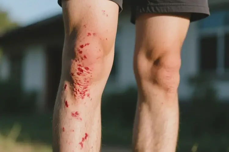 青年人小腿上經(jīng)常起濕疹不管它會(huì)自己好嗎(圖4)