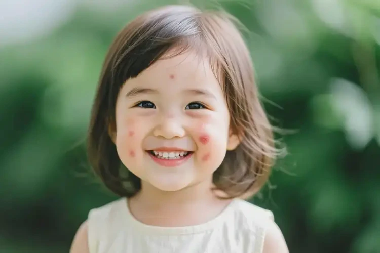 兒童面部起濕疹不管它會自己自愈嗎(圖3)