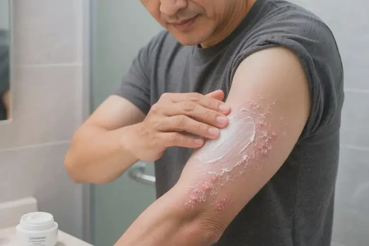 男人手臂上偶爾長濕疹能不能徹底自愈(圖3)