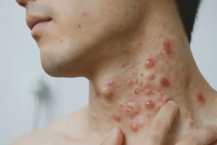 青年人脖子上有濕疹能不能徹底自愈(圖4)