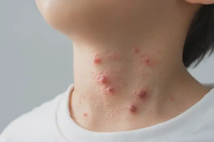 青少年脖子容易起濕疹能夠徹底治愈嗎(圖4)