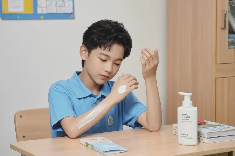 中學生面部經(jīng)常長濕疹不管它會自己好嗎(圖2)