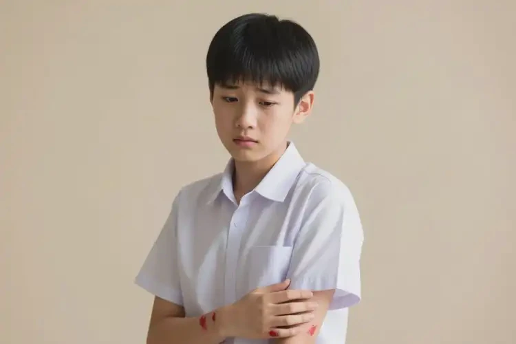 中學(xué)生手臂出濕疹可不可以徹底自愈(圖4)