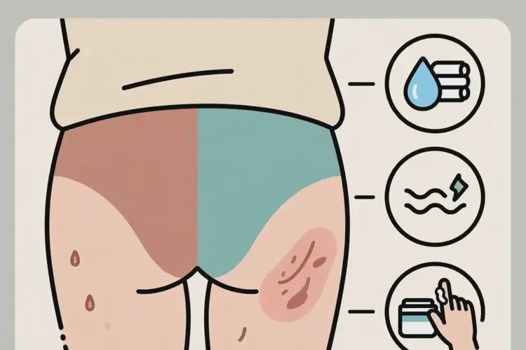 老人屁股上容易起濕疹能徹底自愈嗎(圖2)