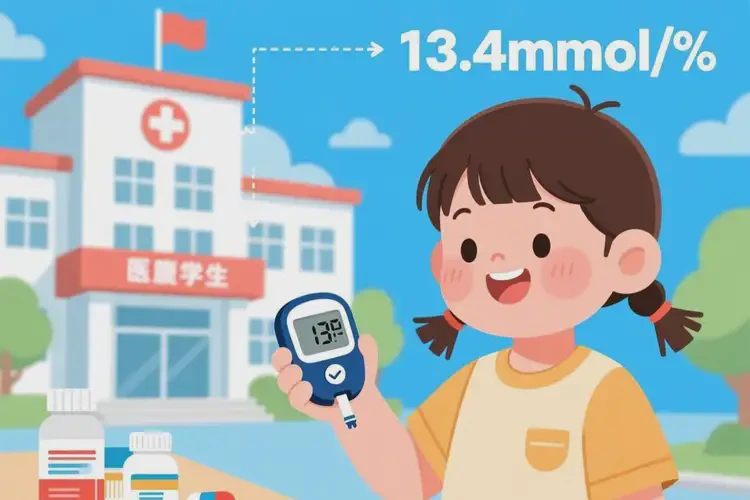 兒童早上空腹血糖13點4是糖尿病嗎(圖4)