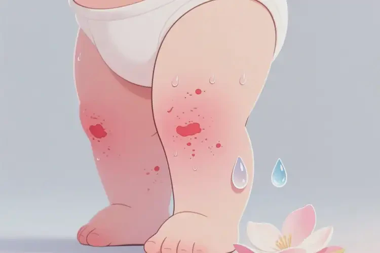 小兒大腿容易長濕疹可不可以徹底自愈(圖2)