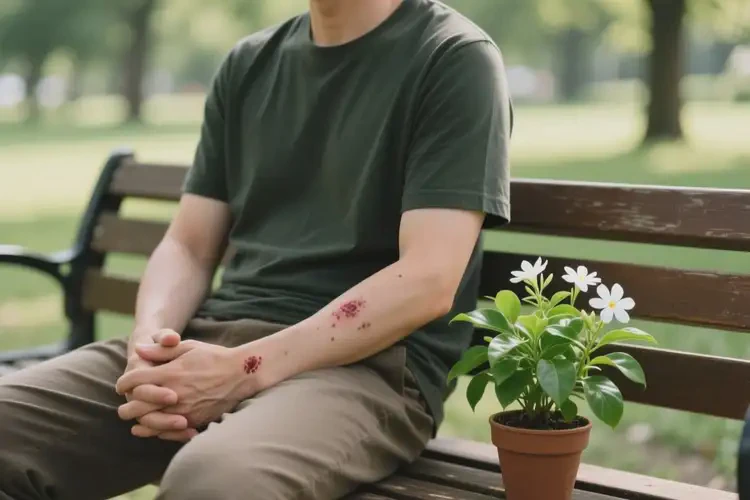 男性身上長(zhǎng)濕疹能徹底自愈嗎(圖1)