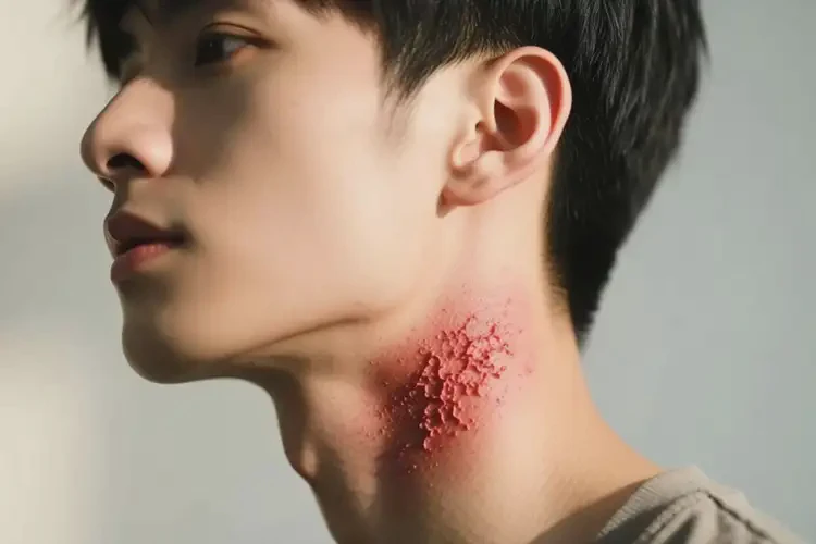 青年人脖子上偶尔长湿疹能彻底自愈吗(图4)