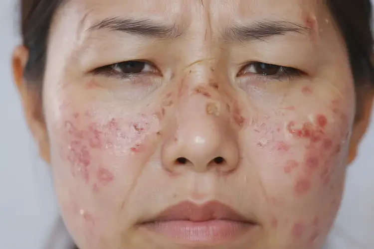 哺乳期媽媽臉上出現(xiàn)濕疹能不能徹底自愈(圖4)