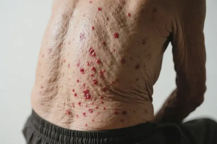 老人屁股上容易起濕疹可以徹底自愈嗎(圖3)