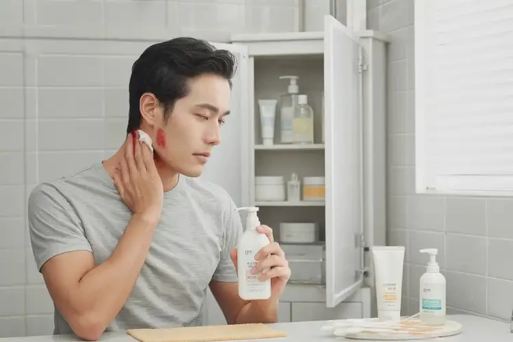 青年人脖子上有濕疹能不能徹底自愈(圖1)