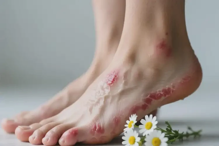 青年人脚上出现湿疹能不能彻底自愈(图3)