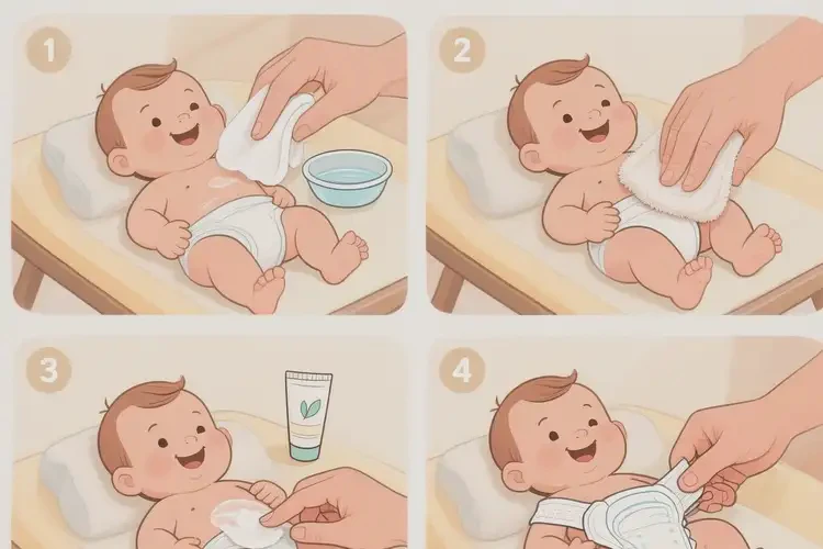 幼兒屁股上有濕疹能靠自己自愈嗎(圖1)