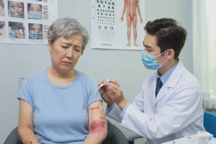 老人手臂起濕疹能靠自己自愈嗎(圖3)