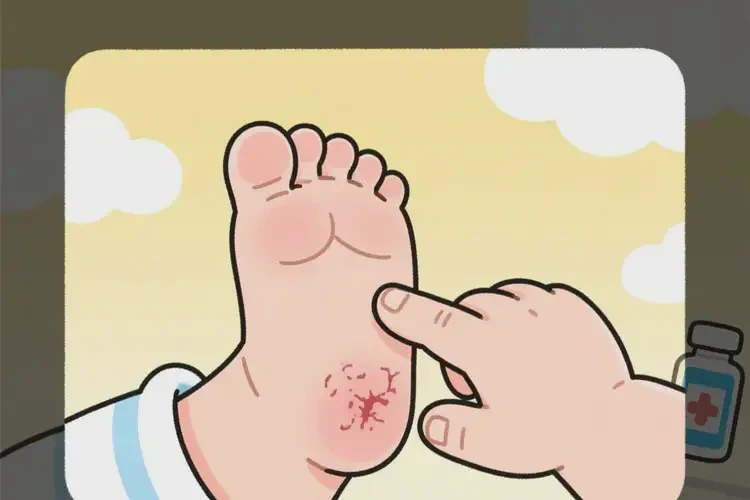 小兒腳上容易起濕疹能靠自己自愈嗎(圖3)