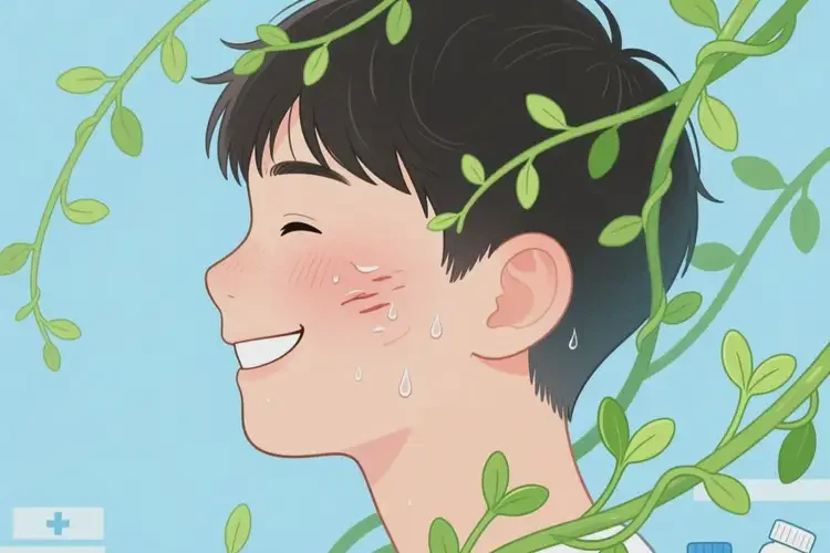 青少年面部有湿疹可以彻底自愈吗(图4)