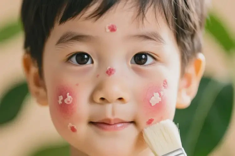 兒童臉上長(zhǎng)濕疹可不可以徹底自愈(圖3)