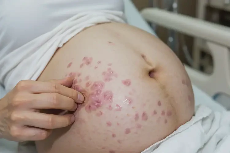 產(chǎn)婦肚子出濕疹不管它會自己好嗎(圖4)