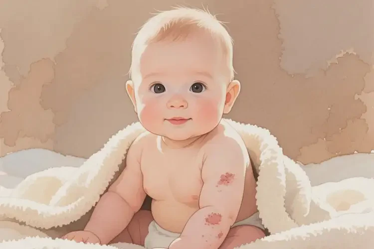 幼兒全身出現(xiàn)濕疹可以徹底自愈嗎(圖4)