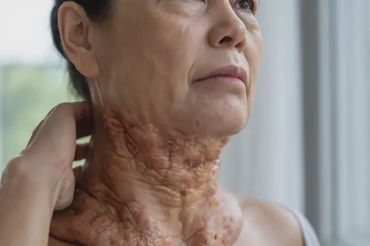 女人脖子有濕疹能徹底自愈嗎(圖2)