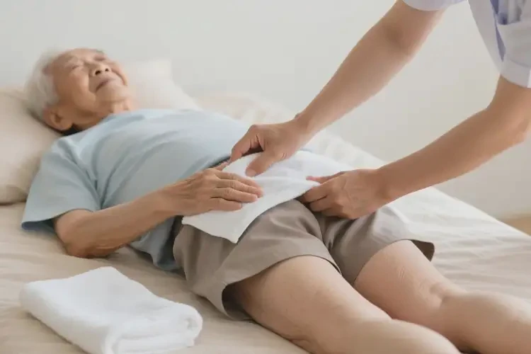 高齡老人屁股上經(jīng)常起濕疹不管它會(huì)自己好嗎(圖1)