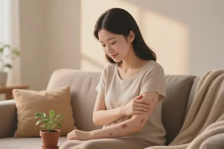 產(chǎn)婦身上經(jīng)常起濕疹能靠自己自愈嗎(圖4)