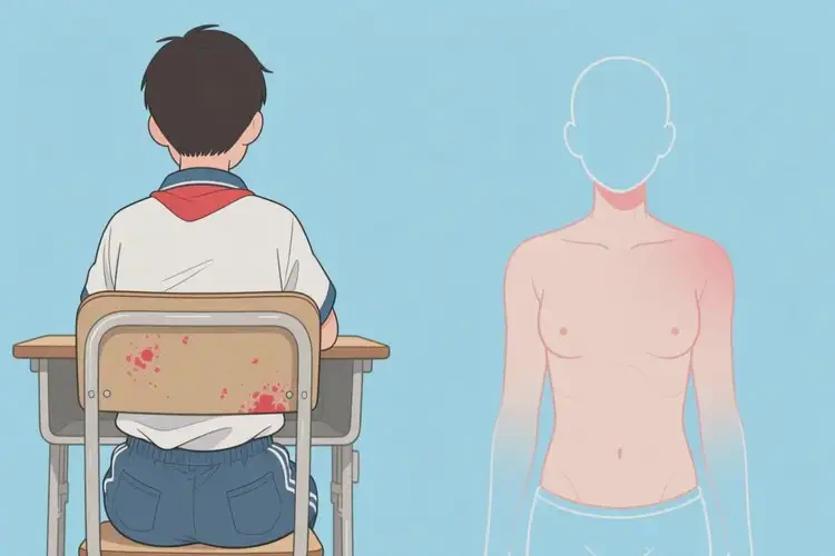 中學(xué)生屁股容易長(zhǎng)濕疹不管它會(huì)自己痊愈嗎(圖3)