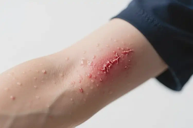 大學(xué)生手臂上經(jīng)常長(zhǎng)濕疹不管它會(huì)自己自愈嗎(圖3)