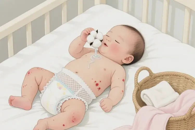 小兒屁股經(jīng)常長(zhǎng)濕疹不管它會(huì)自己好嗎(圖1)