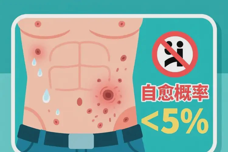 男人肚子容易長濕疹不管它會自己好嗎(圖2)