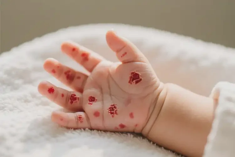 嬰兒手上起濕疹不管它會自己痊愈嗎(圖4)