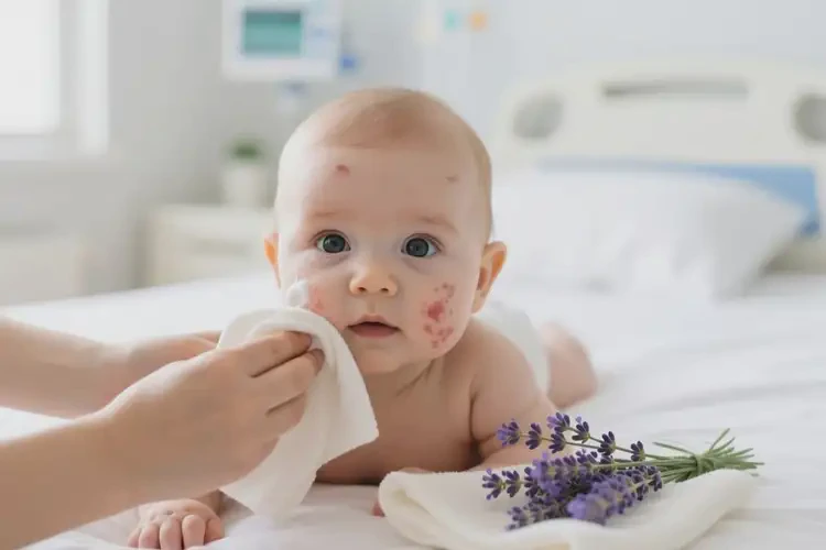 寶寶臉上經(jīng)常長濕疹能夠徹底治愈嗎(圖1)