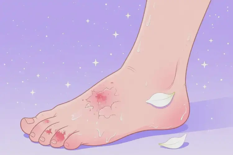 青年人腳上容易長(zhǎng)濕疹可以徹底自愈嗎(圖2)