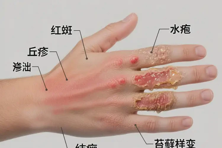 女生手上經(jīng)常長濕疹能靠自己自愈嗎(圖3)