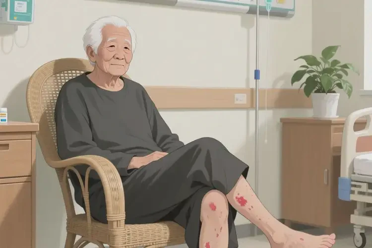 老人大腿上偶爾起濕疹可以徹底自愈嗎(圖4)