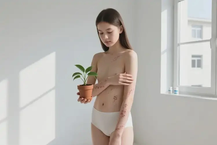 女生全身有濕疹可不可以徹底自愈(圖3)