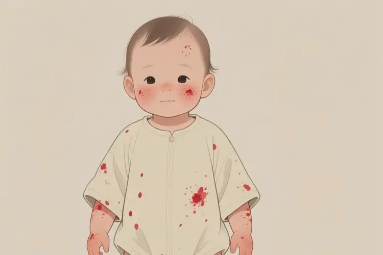 幼兒全身經(jīng)常起濕疹不管它會自己自愈嗎(圖4)