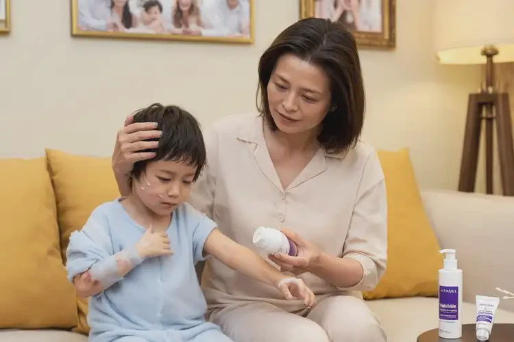 小孩手臂上偶爾長濕疹能徹底自愈嗎(圖3)