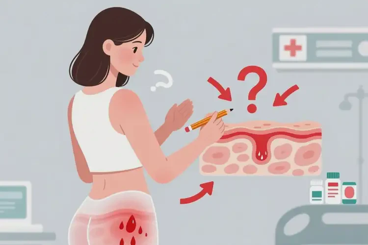 青年人屁股上長濕疹能徹底自愈嗎(圖1)