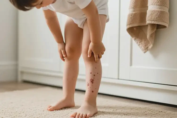 小孩全身偶爾長(zhǎng)濕疹不管它會(huì)自己痊愈嗎(圖2)