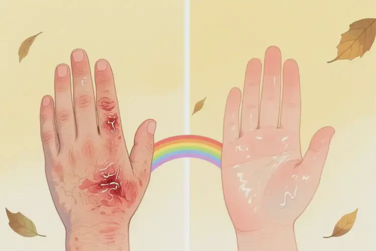 少儿身上出湿疹能彻底自愈吗(图1)